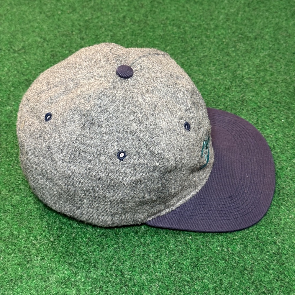 The Tick Comic Book Ben Edlund Fox 90s Vintage Snapback Wool Gray Cap Hat - Picture 3 of 7